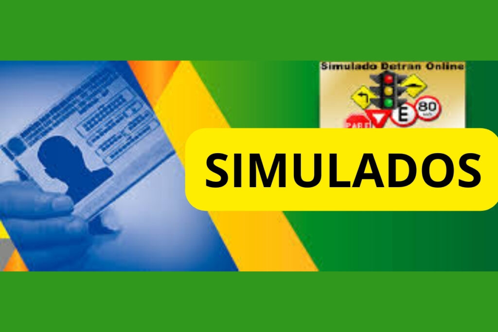 Simulados online para carteira de motorista brasileira.