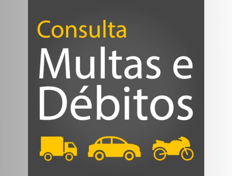 Consulta online de multas e débitos veiculares.